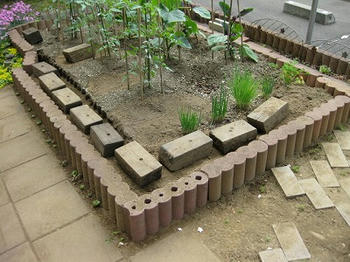 ｍｕｋｕの庭／野菜畑のブロックを移動